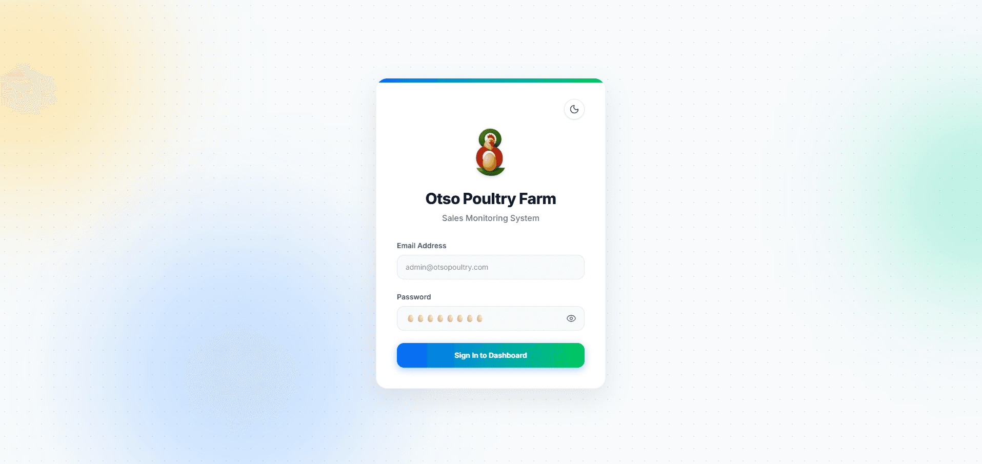 Otso Sales Monitoring System